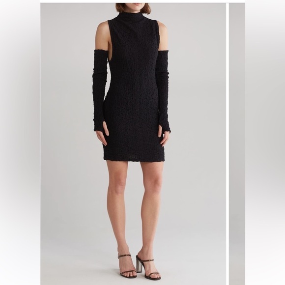 Free People Dress Ava Black‎ M - Picture 1 of 4